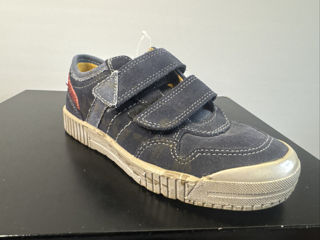 Ricosta Kinder Sneaker Gr. 31 Leder Klettverschluss 