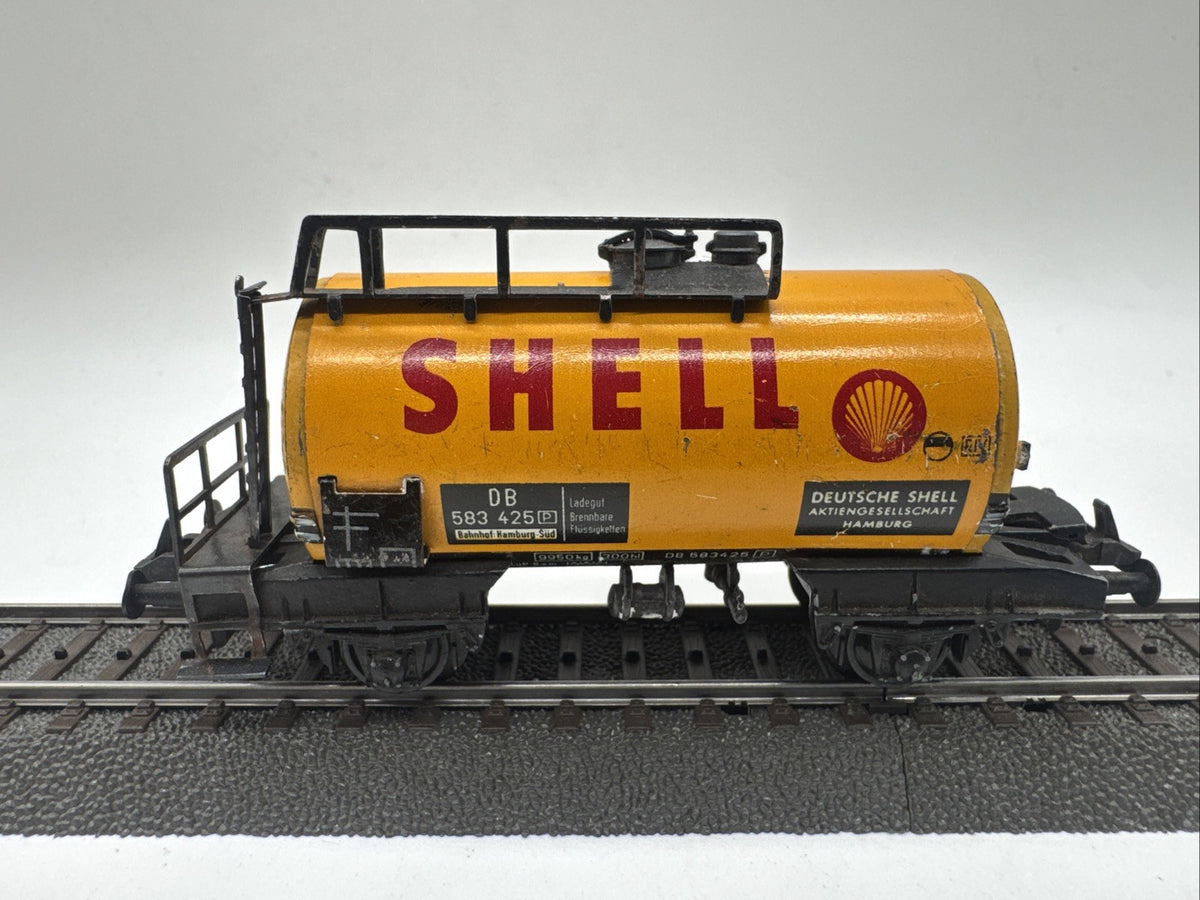 Trix Express 3427 Spur H0 Kesselwagen SHELL, DB,Blech #662