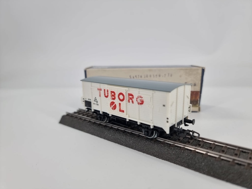 Piko Gedeckter Güterwagen Tuborg OL - DSB Danmark - H0-neuwertig In OVP-