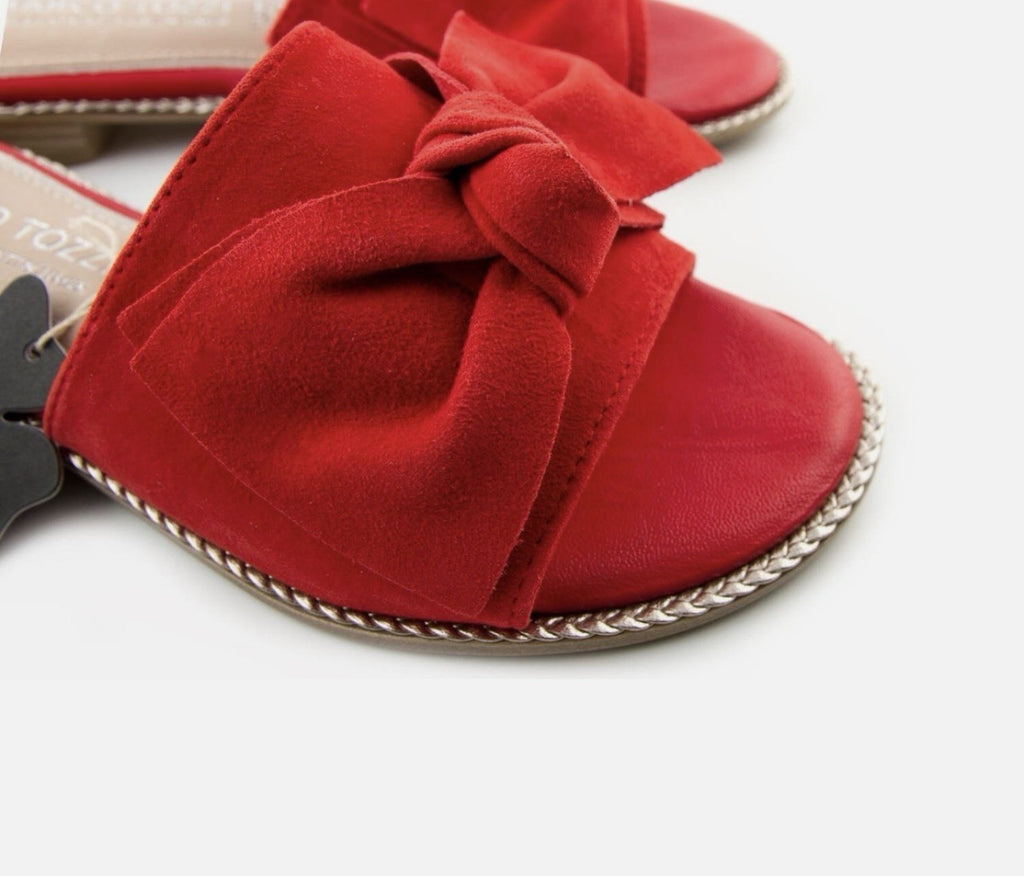 MARCO TOZZI Damen Pantolette Gr. 37 Slipper  Sandale Sandalette