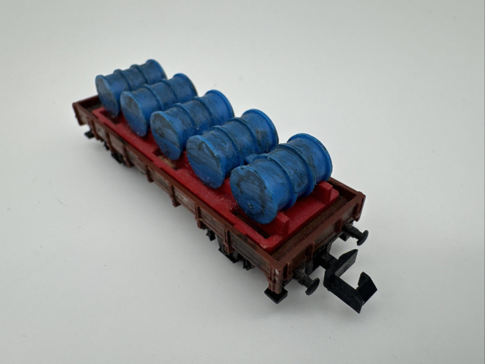 Trix Spur N Güterwagen Offen 327 3378-4 Mit Fässern