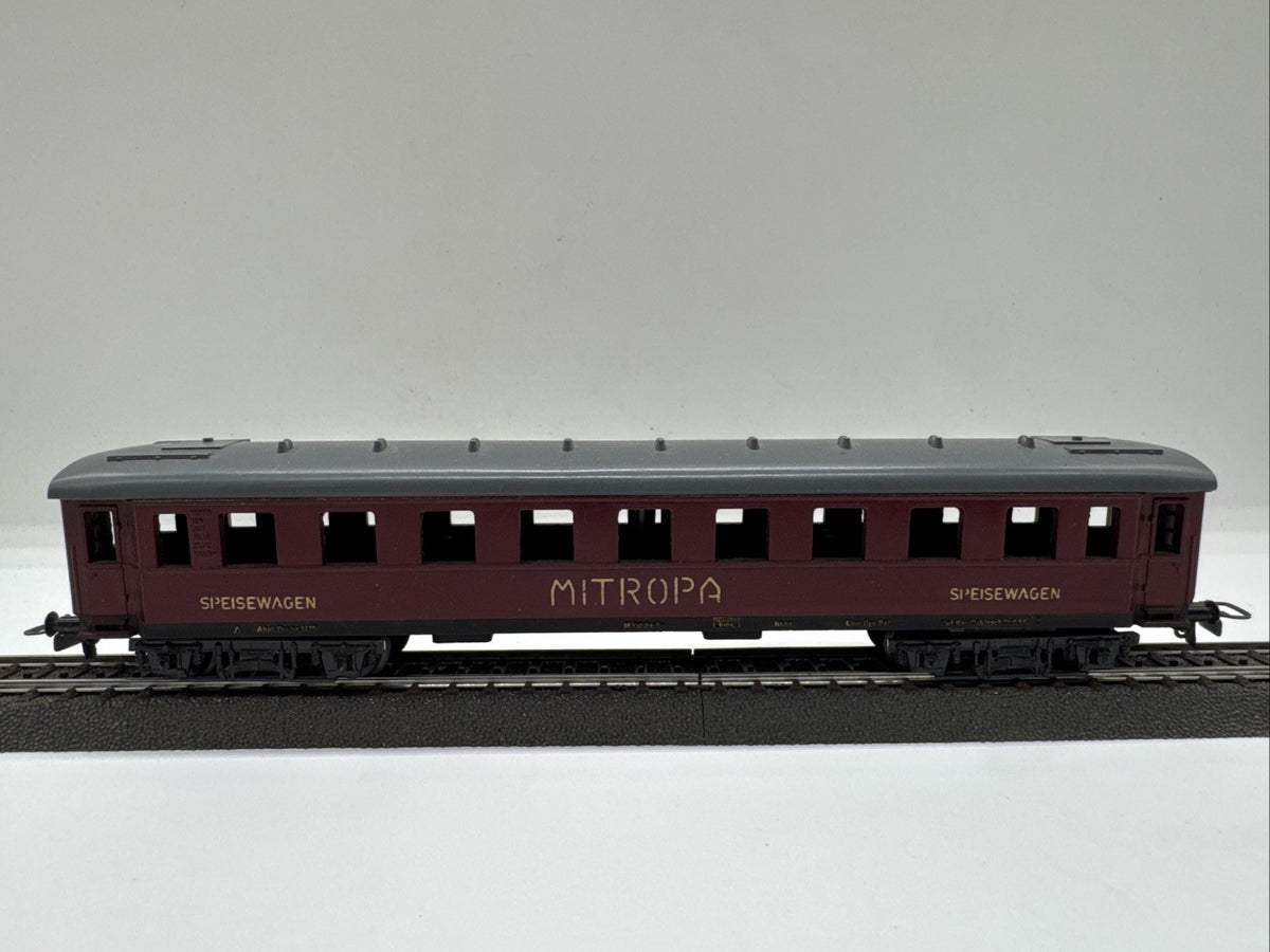 PIKO H0 MITROPA Speisewagen rot DR, gebraucht #130