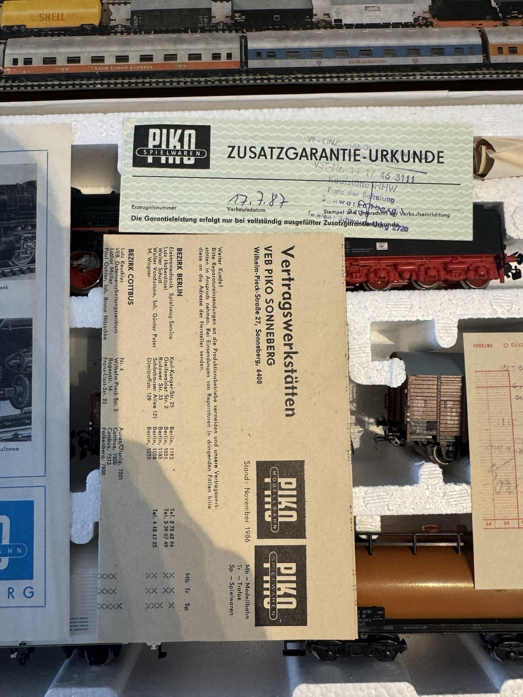 Piko Zugpackung H0 5/0736/000 Neu In OVP 