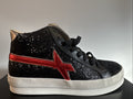 W6YZ Damen Sneaker Gr. 38 Wild-W Mod Top Schwarz 