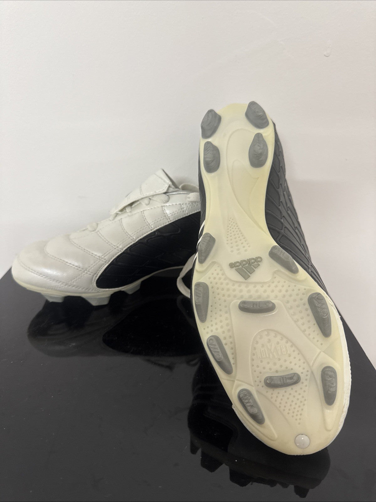 Adidas F10+Spider TRX FG 2005 Fußball Schuhe Vintage EUR 44 2/3 UK 10