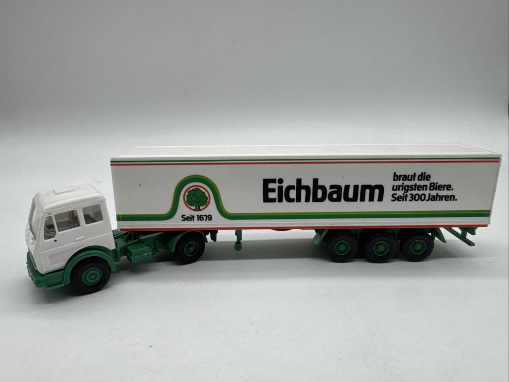 1/87 Wiking MB NG Eichbaum Bier Koffer Sattelzug