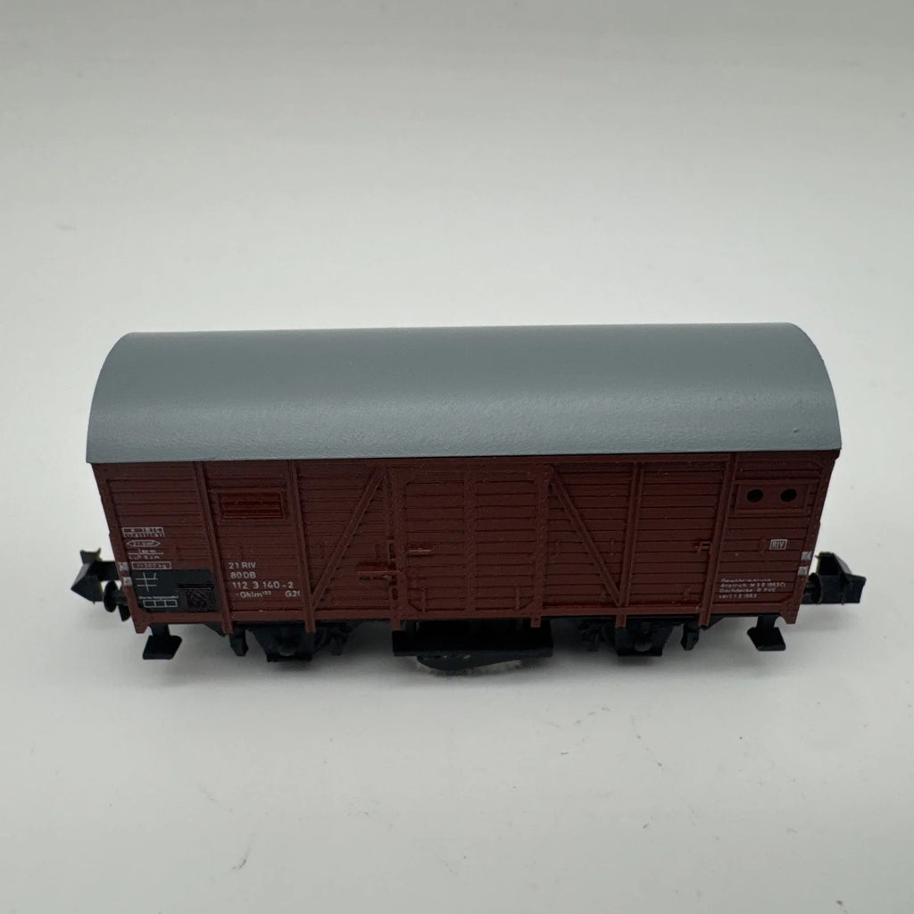 Minitrix n 13534 , Gedeckter Güterwagen, 21 80 112 3 140-2