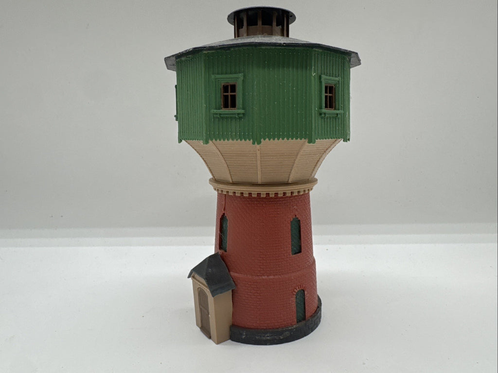 AUHAGEN 11335 H0 WASSERTURM ASCHERSLEBEN fertig gebaut VINTAGE MODELLBAU