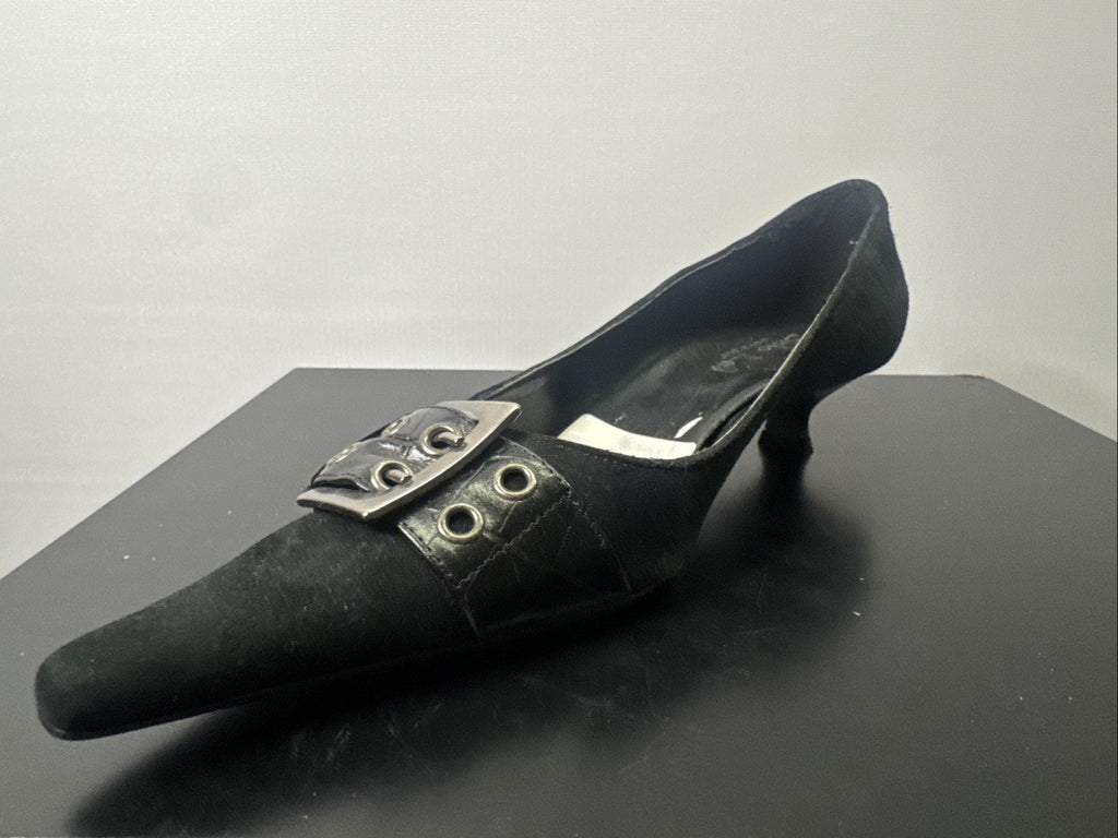 Solo Lei Damen Pumps Gr. 41 Leder Absatzschuh