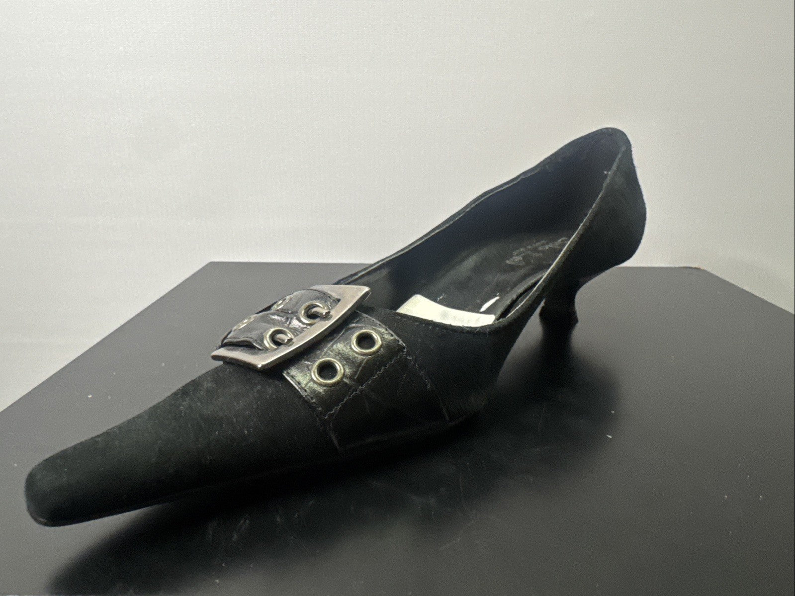 Solo Lei Damen Pumps Gr. 41 Leder Absatzschuh
