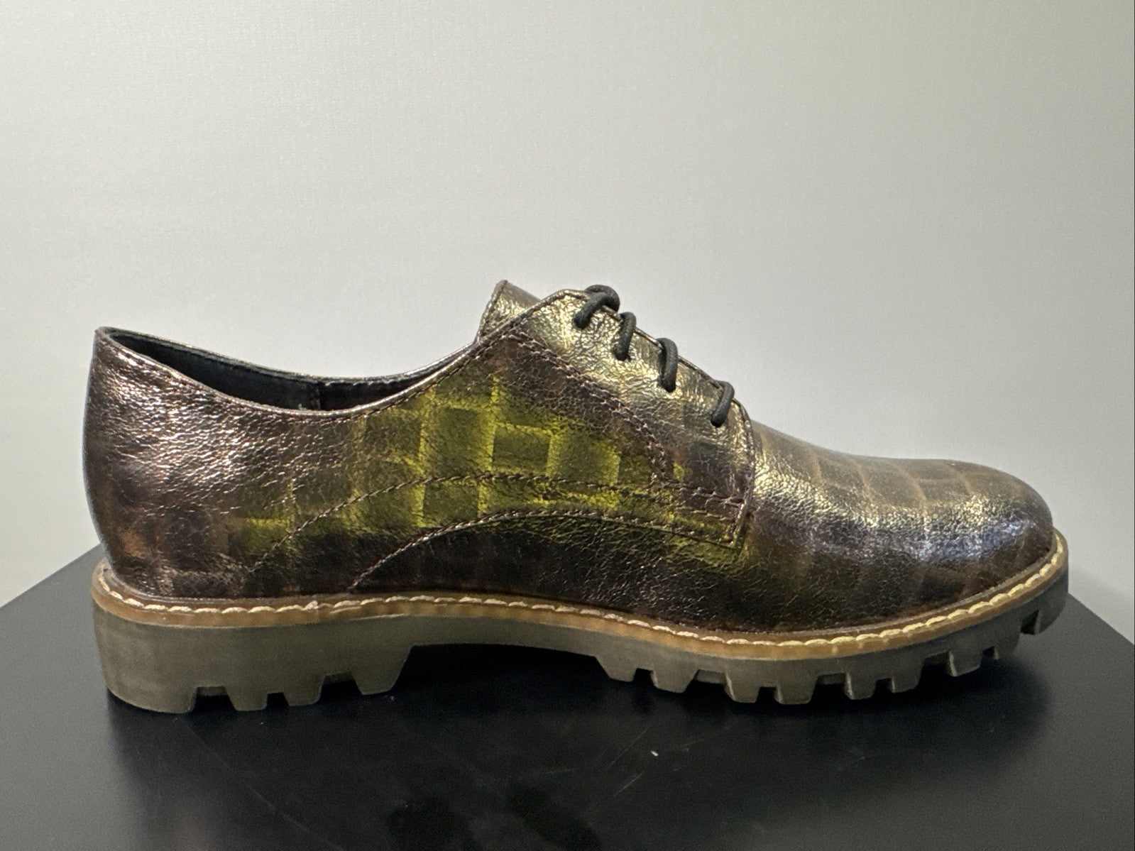 Tamaris Damenschuh Gr. 40 Halbschuh Leder