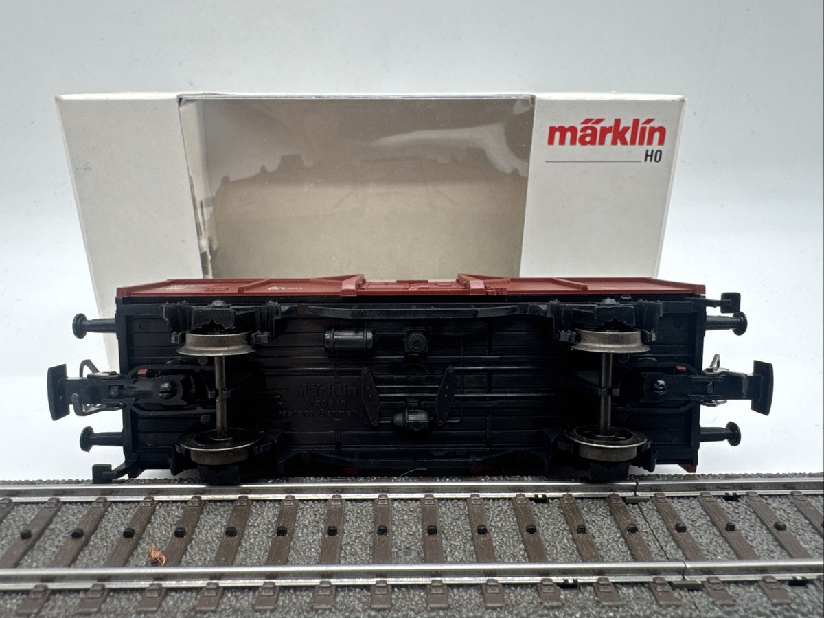 Märklin H0 4431 Hochbordwagen mit Ladung, DB, in OVP #2