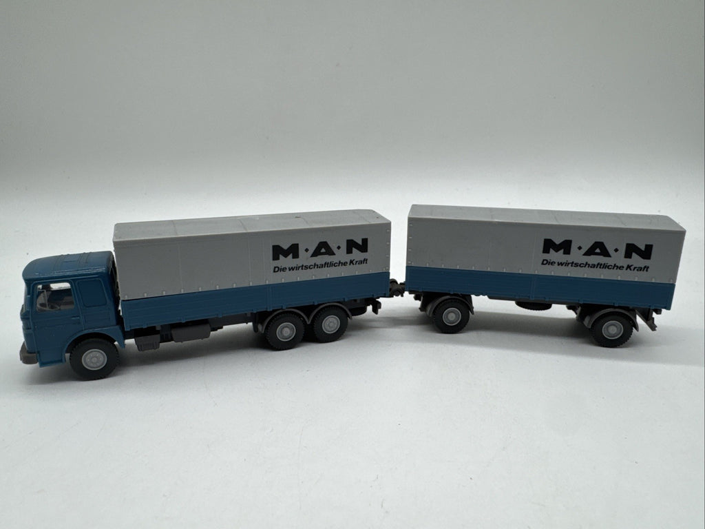 Wiking 1:87 MAN Pritschenlastzug MAN #649