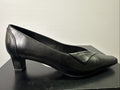 Jana Pumps  Gr. 7,5  Leder Schwarz Damen Absatzschuh
