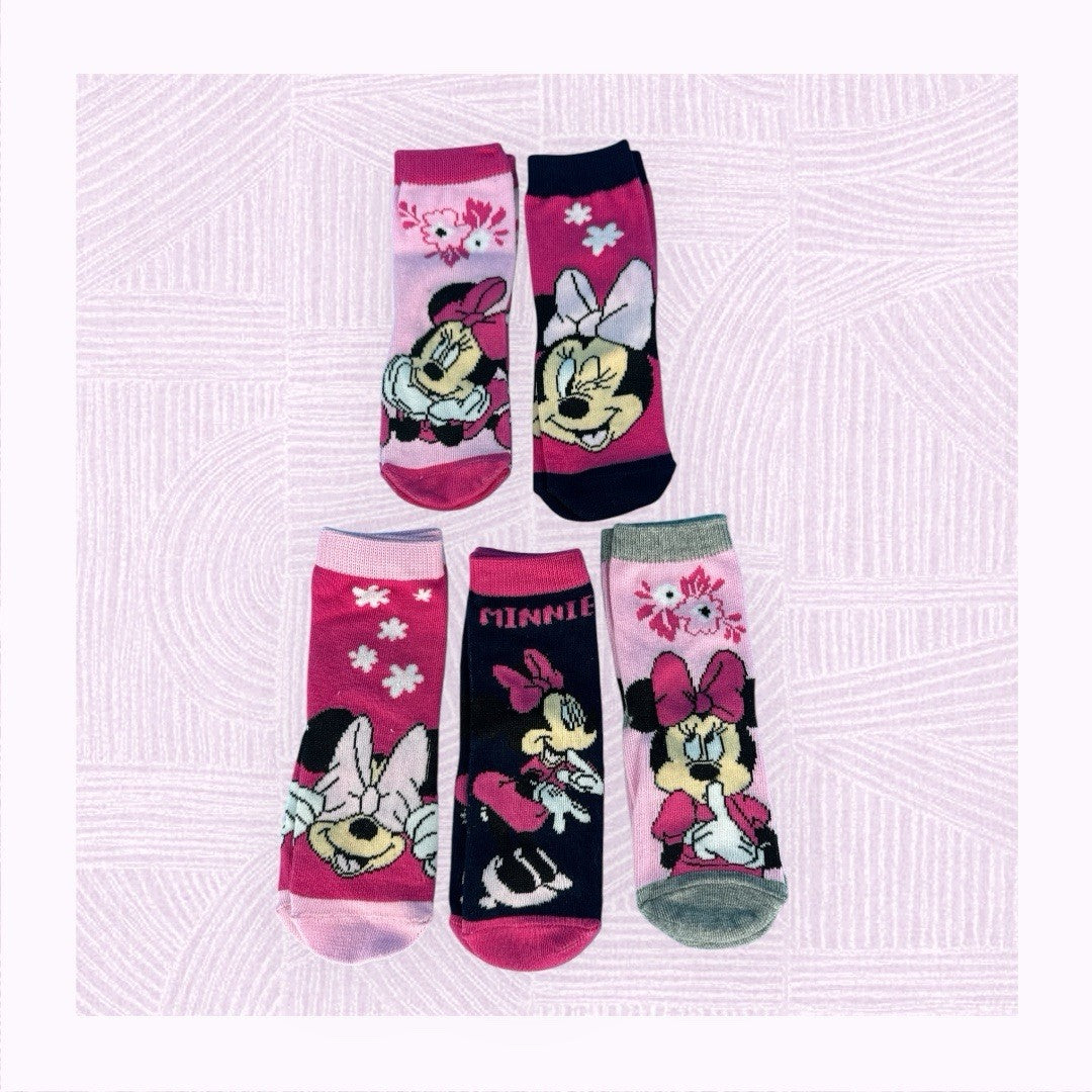 Disney Minnie Mouse Socken 5er Pack 31/34