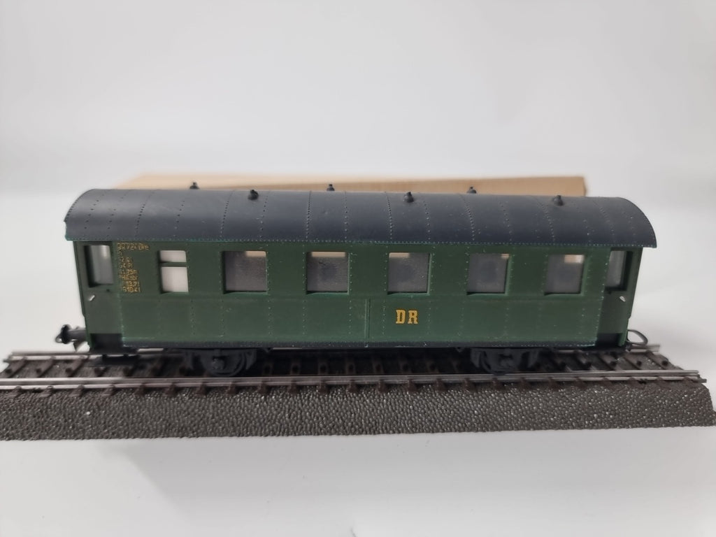 👍Piko/Prefo Spur H0 Personenwagen Bia 33a  Gelbe Aufschrift 99724 Dre In OVP