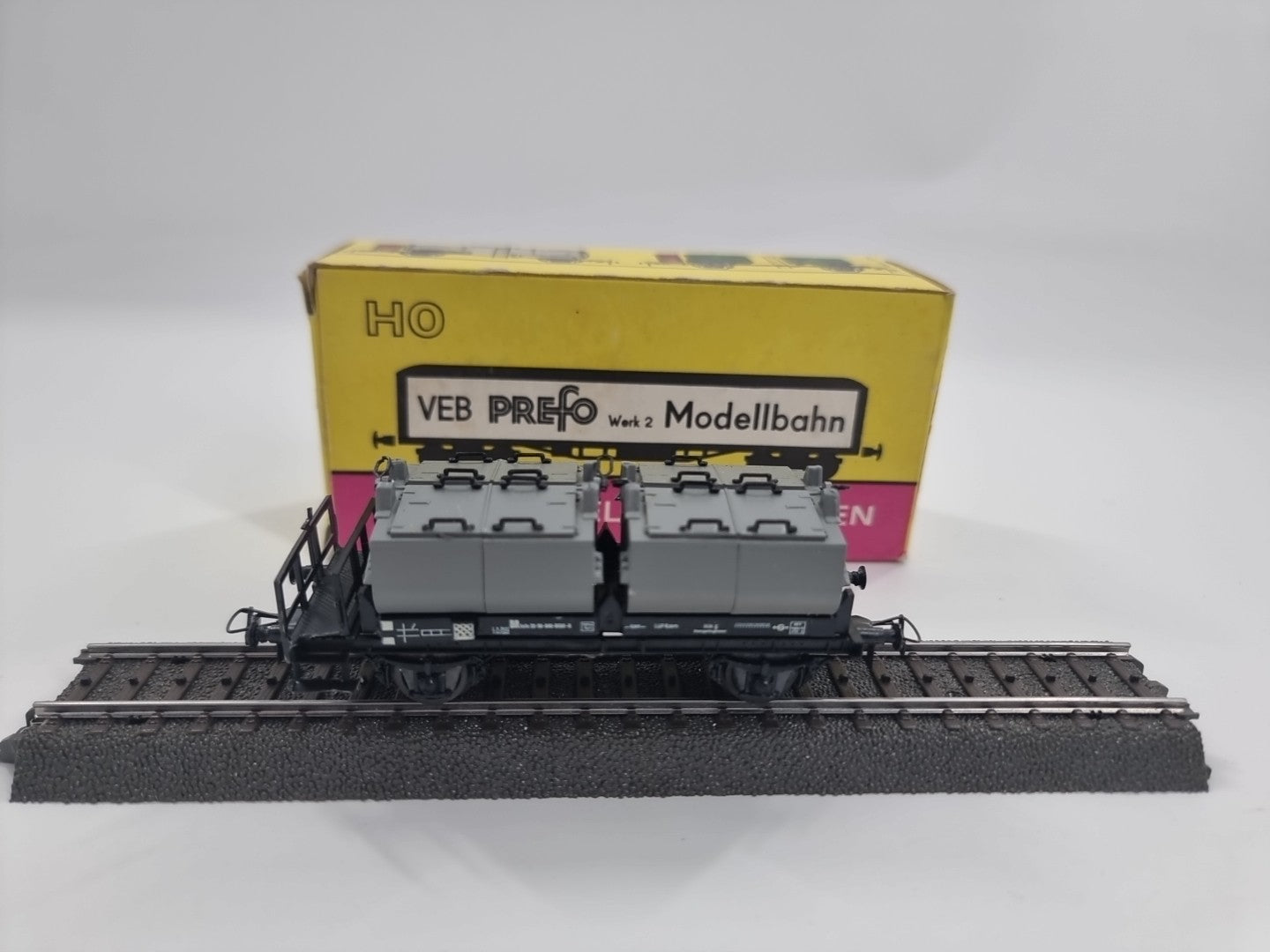 Piko/Prefo 5452670/426/114 Kalkkübelwagen DR 2achsig Neuwertig in OVP