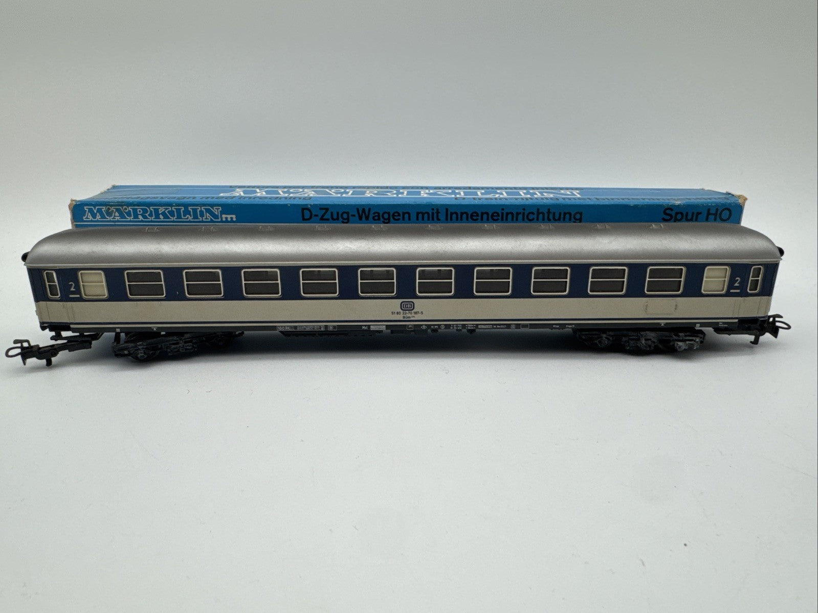 Märklin H0 4092 Personenwagen 2.Kl. der DB in OVP