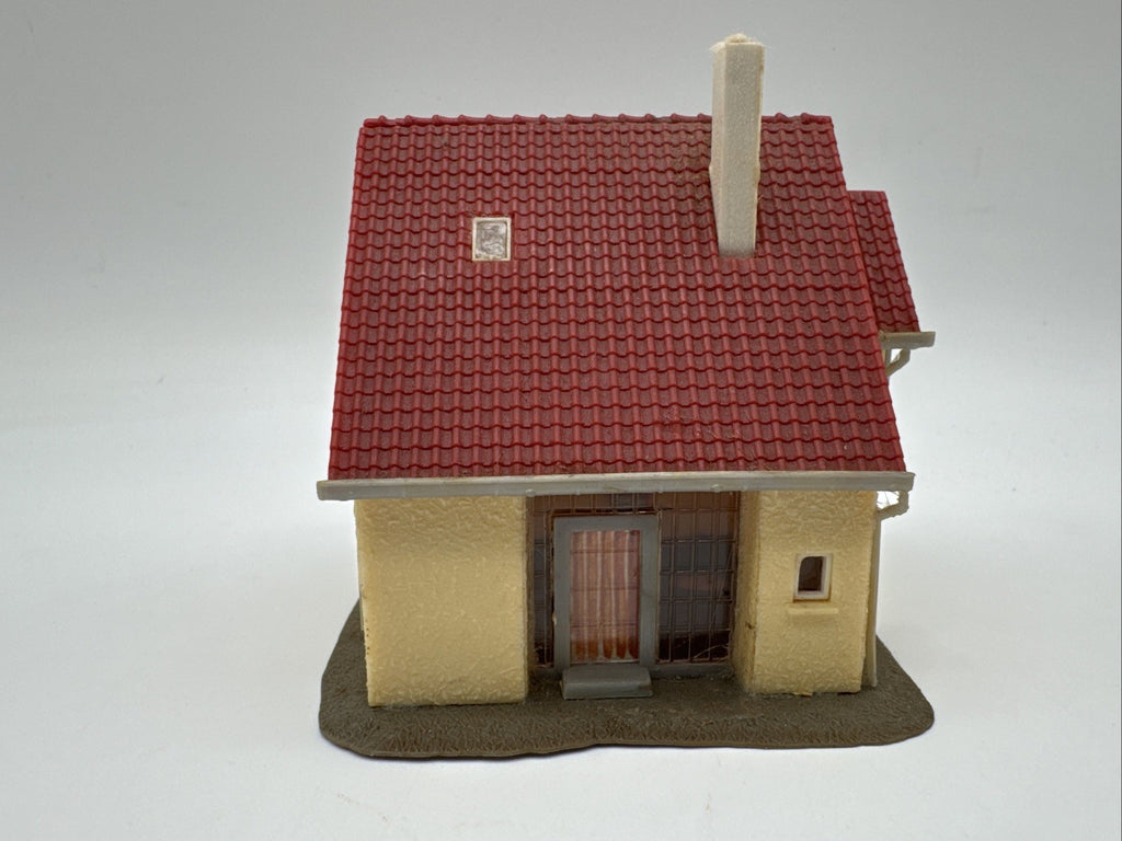 FALLER B-209 H0 EINFAMILIENHAUS MIT TERRASSE fertig gebaut SAMMLER VINTAGE 
