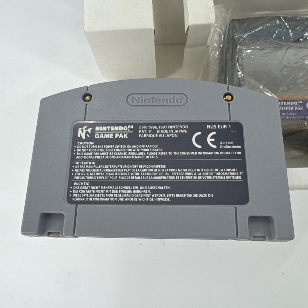 Pokémon Stadium (N64)  OVP  Anleitung Inlay Transfer Pak Nintendo 64