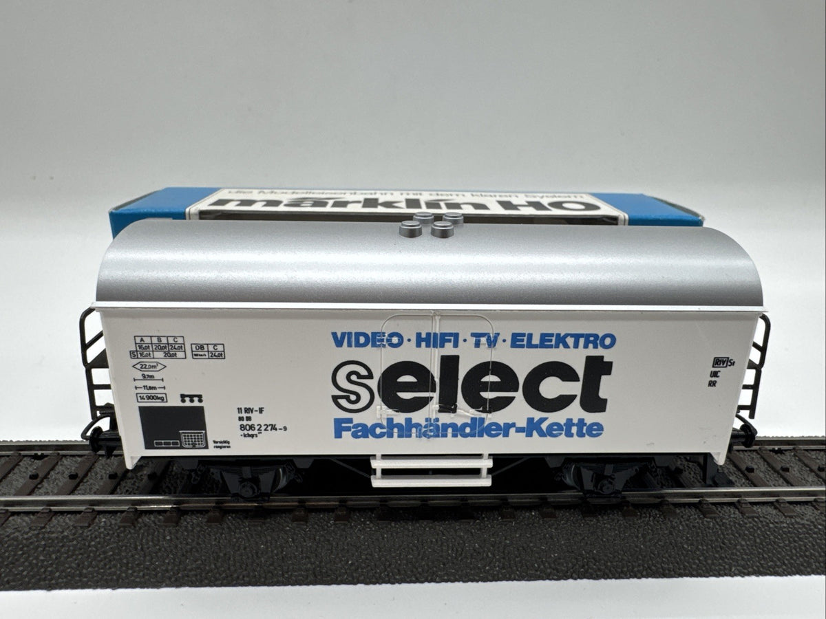 Märklin H0 Kuhlwagen SoMo SELECT Video HIFI Elektro Top Zustand #30