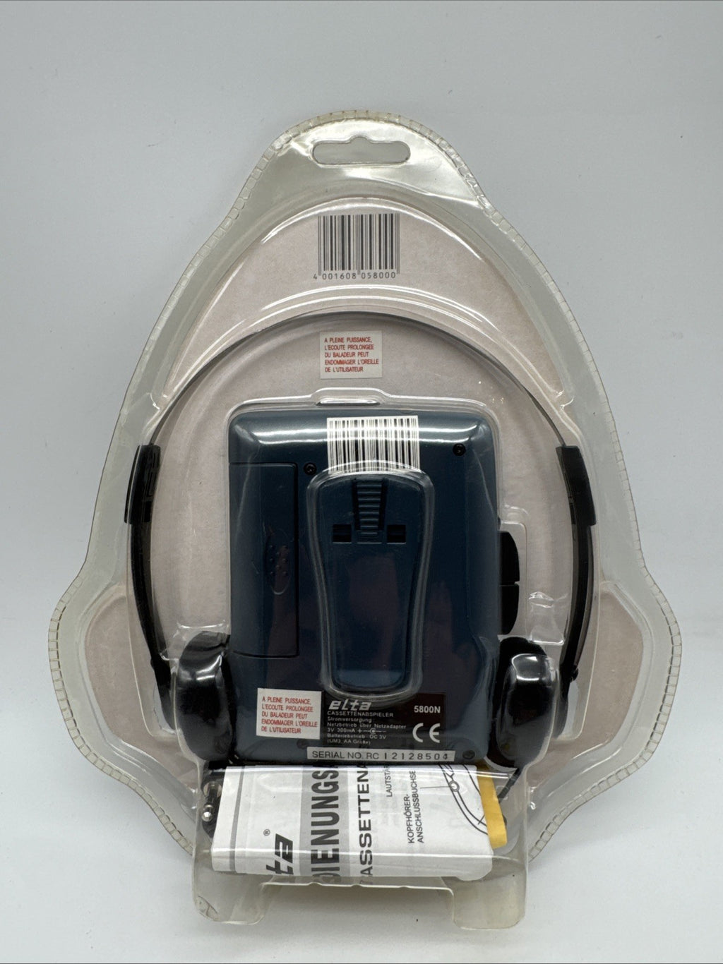 Elta 5800N Cassettenspieler Walkman Cassette Player K27
