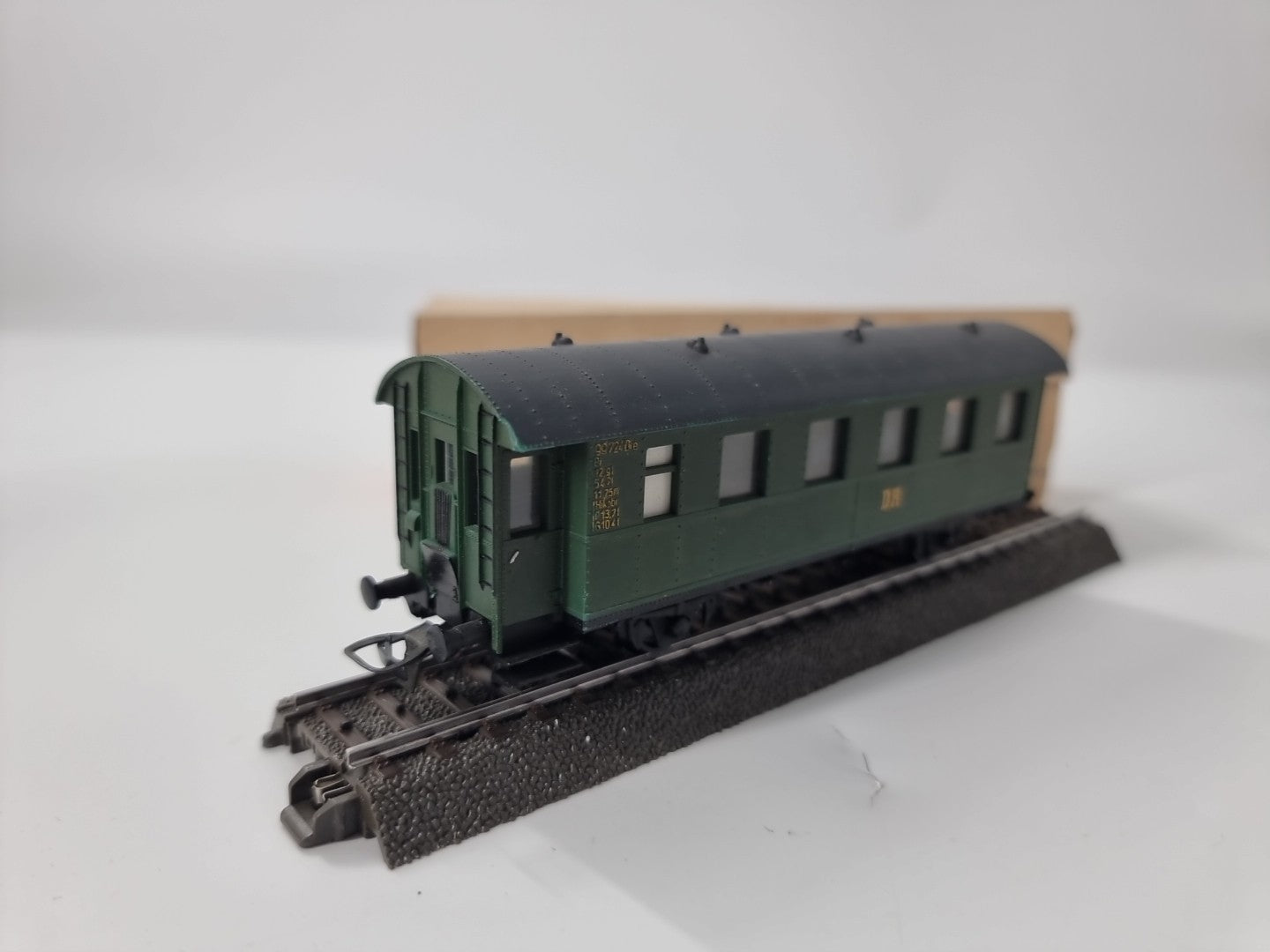 👍Piko/Prefo Spur H0 Personenwagen Bia 33a  Gelbe Aufschrift 99724 Dre In OVP