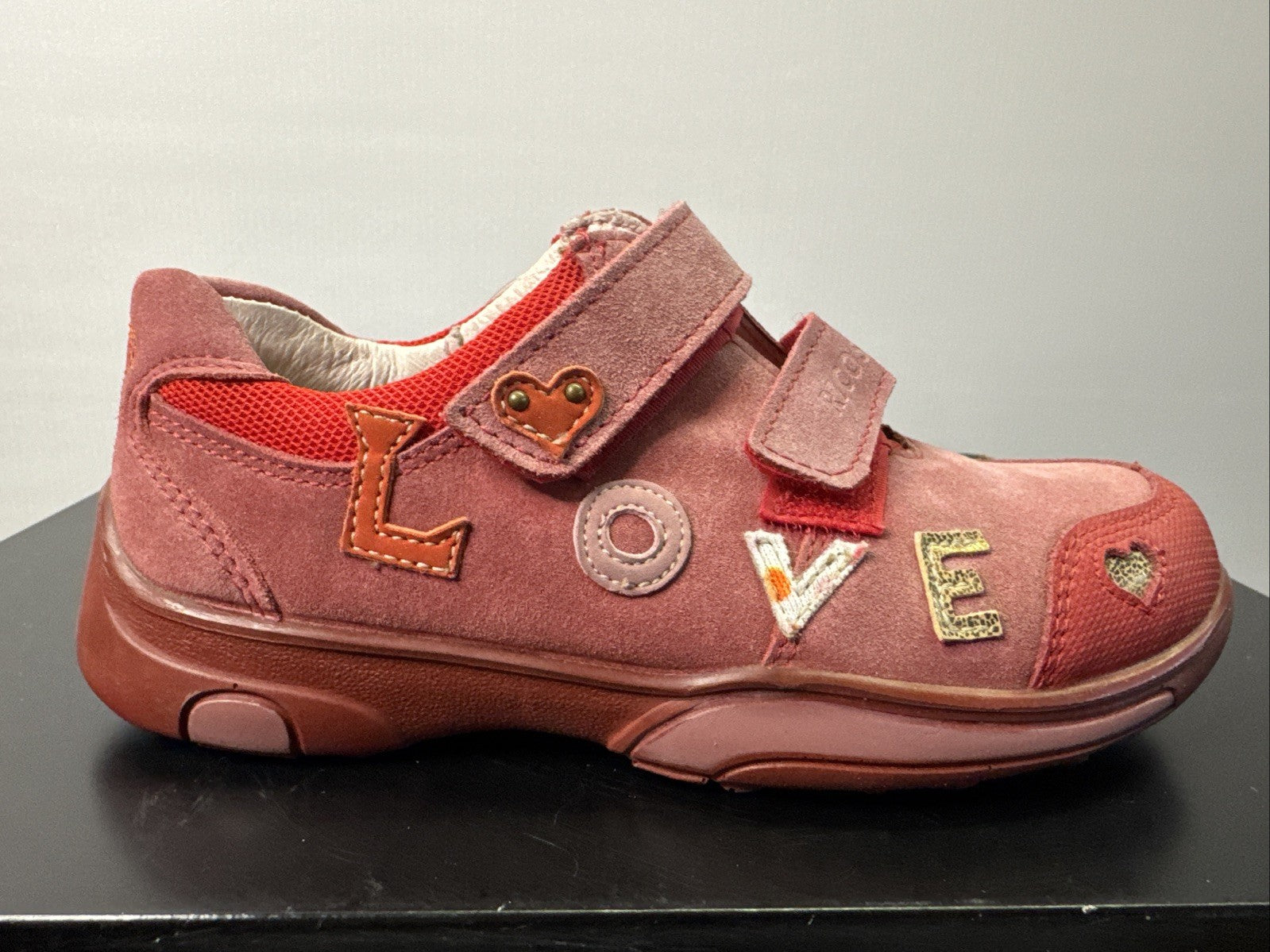 Ricosta Mädchen Schuh Gr. 31 Halbschuh Leder Klettverschluss