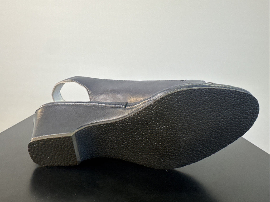 Rohde Sandale Gr. 4 Leder Blau