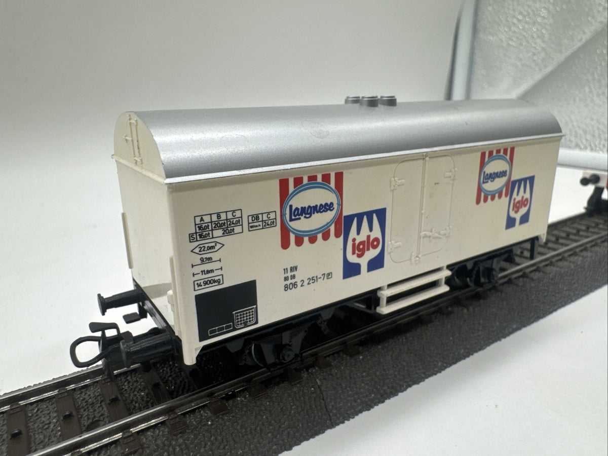 Märklin H0 4557 Kühlwagen "Langnese Iglo" - DB - #438