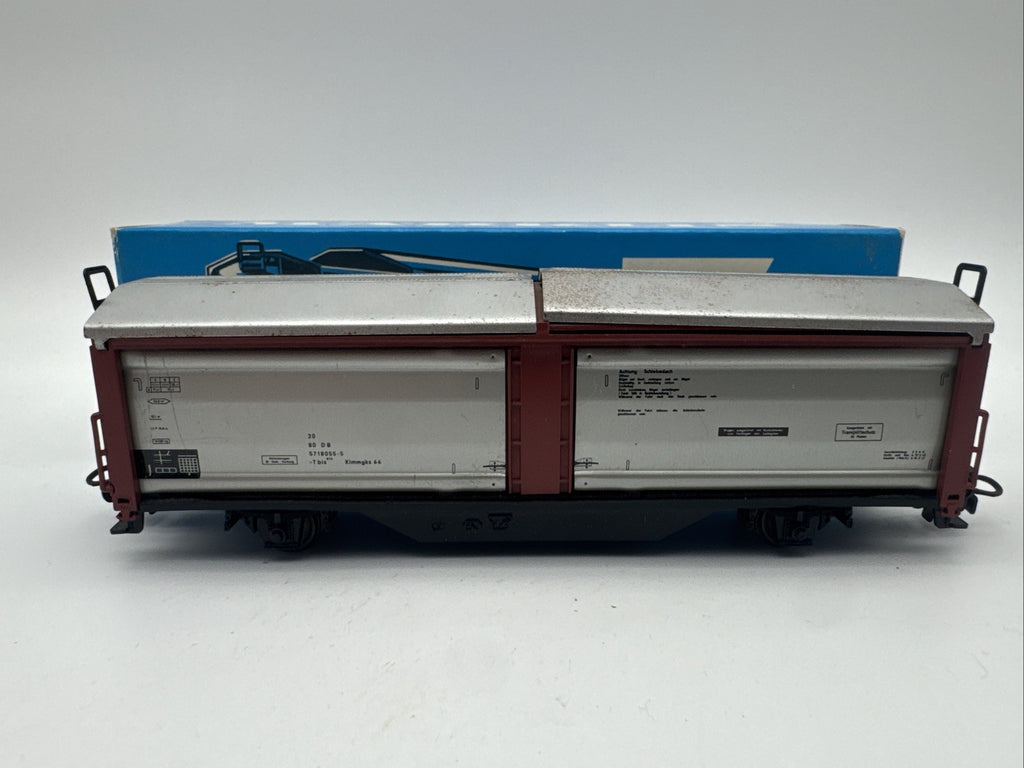 Märklin Spur H0 4633 Güterwagen mit Schiebewänden und Schiebedach in OVP