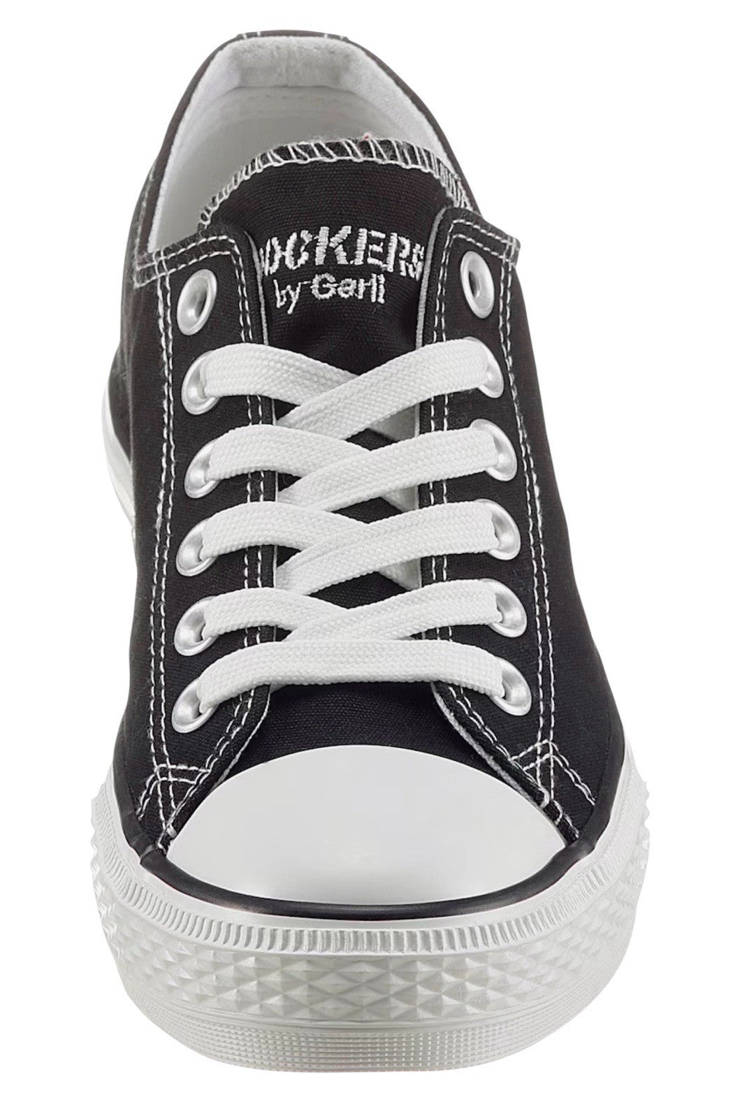 Dockers Damen Canvas Gr.39 Sneaker Halbschuh Schwarz 36UR201-710100