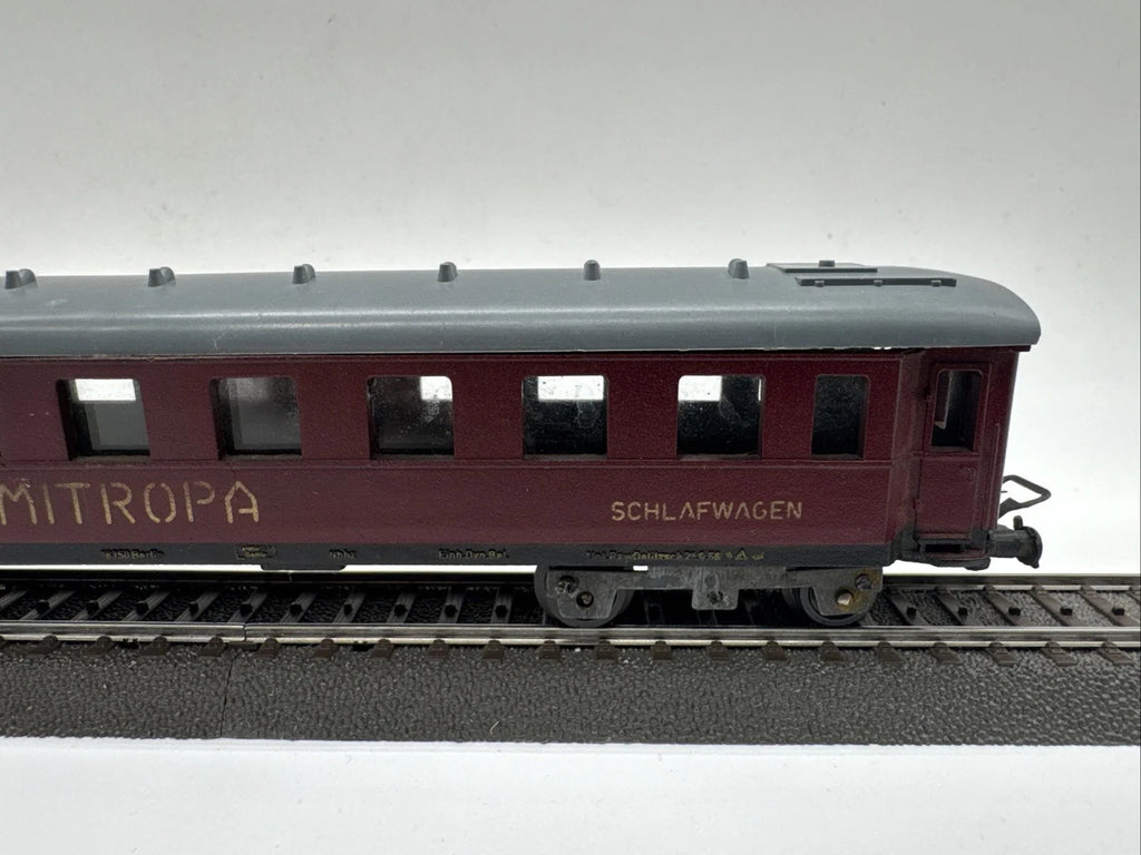 Piko H0 Schlafwagen MITROPA Personenwagen DR dunkelrot 1:87 #62