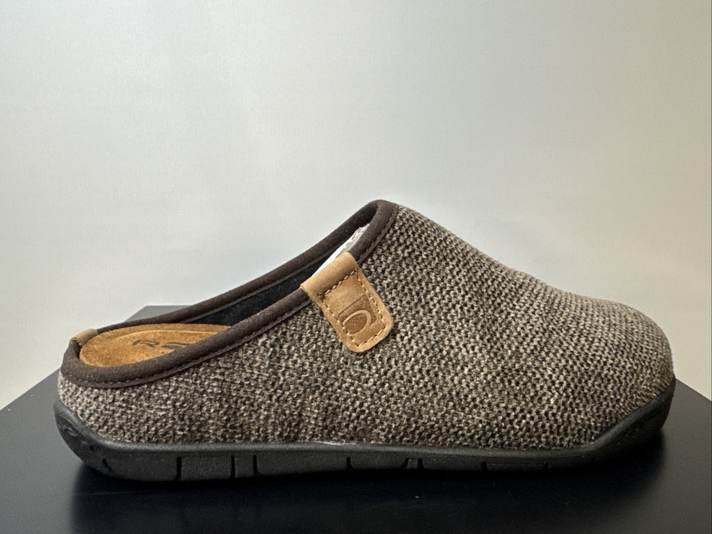 Rohde Herren Filz Pantolette Gr. 40 Earth Pantoffel 6652
