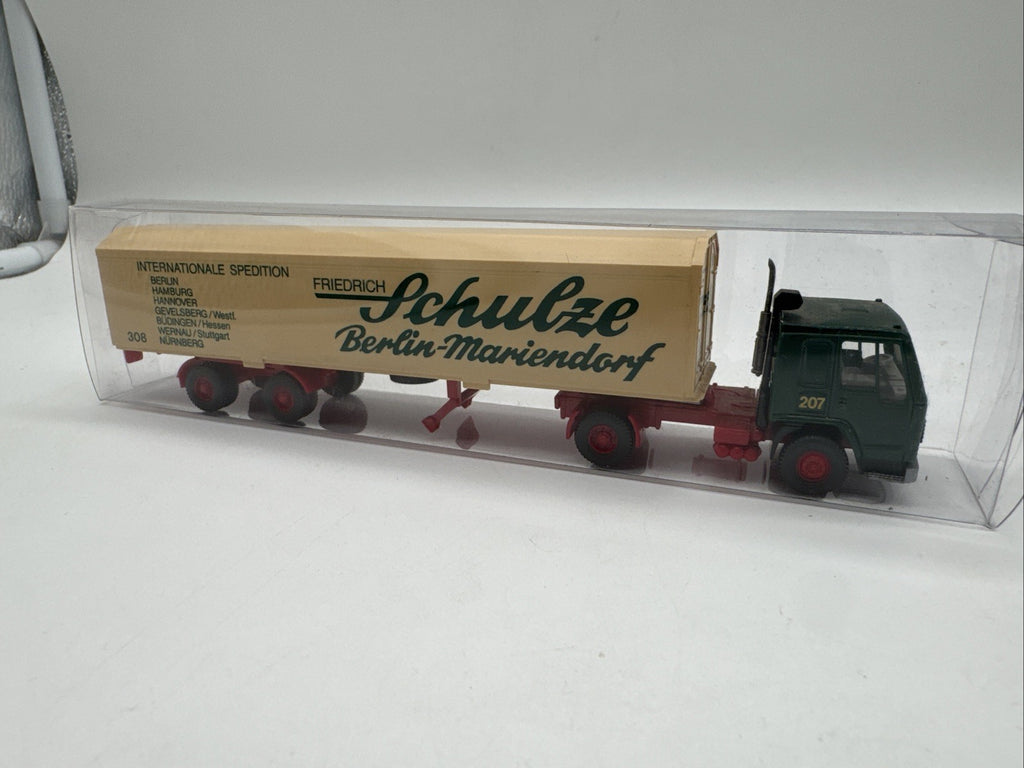 WIKING H0 548 /1 VOLVO FL 10 HU-PAC Sattelzug SCHULZE BERLIN OVP #573