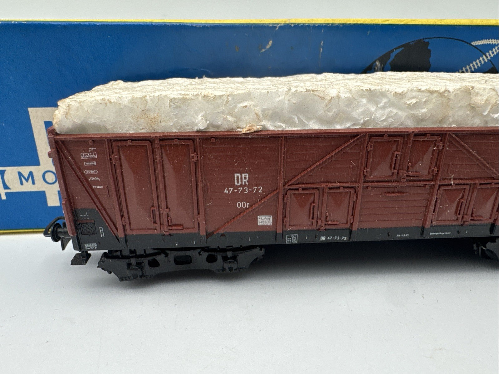 DDR, PIKO, Modellbahn, H0, OVP für Güterwagen  ME152, 5260/5/61, 5/152-01, top