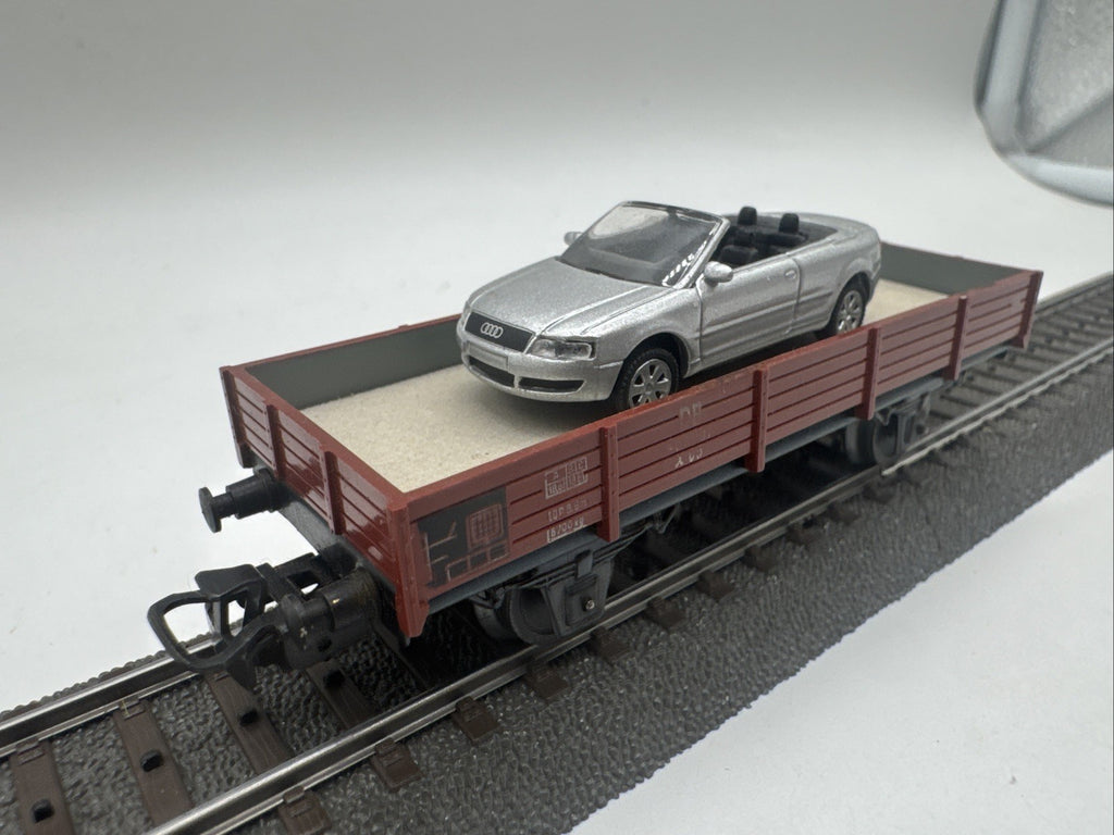 Märklin 4503 H0 Niederbordwagen 464 637 Mit Ladung DB #454