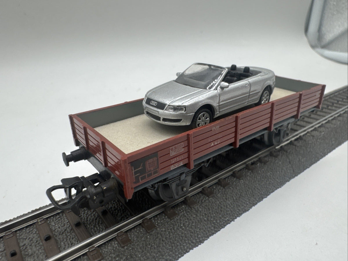 Märklin 4503 H0 Niederbordwagen 464 637 Mit Ladung DB #454
