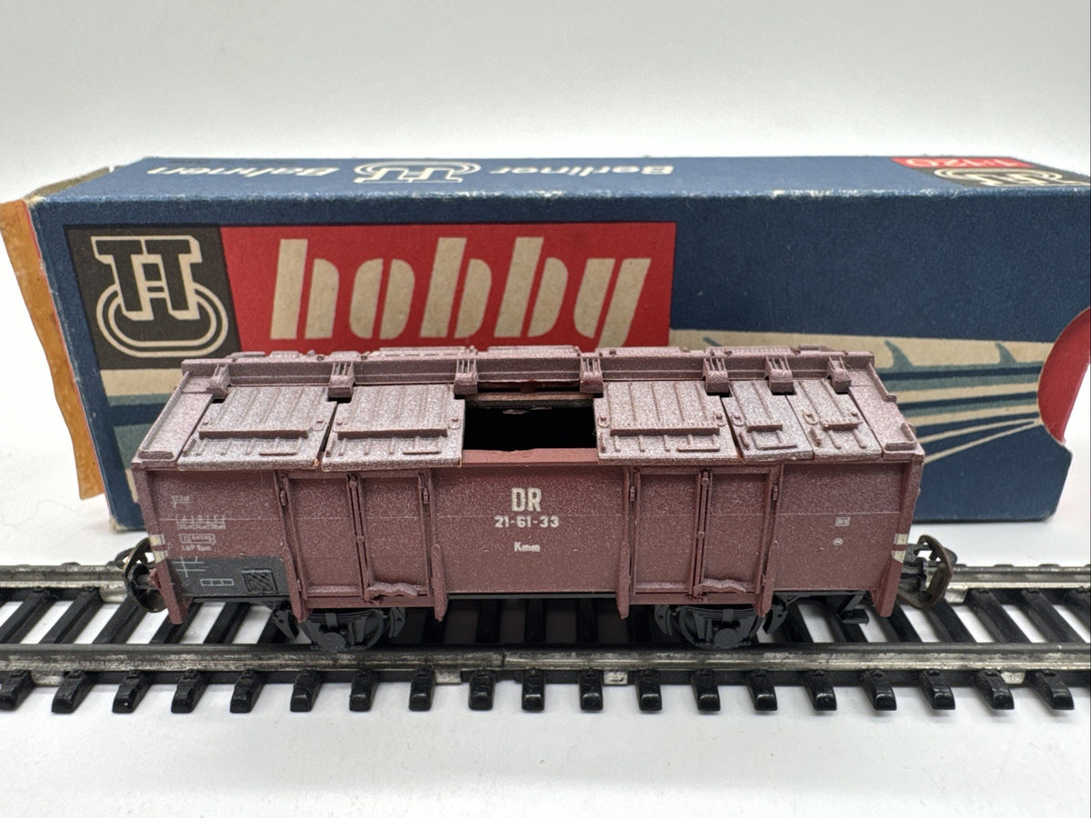 RF40/1/15] BTTB Spur TT 4710 Klappdeckelwagen 21-61-33 Kmm DR OVP