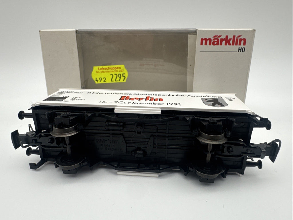 Märklin H0 Güterwagen Berlin 9. Internationale Modellbahn Ausstellung 1991 OVP