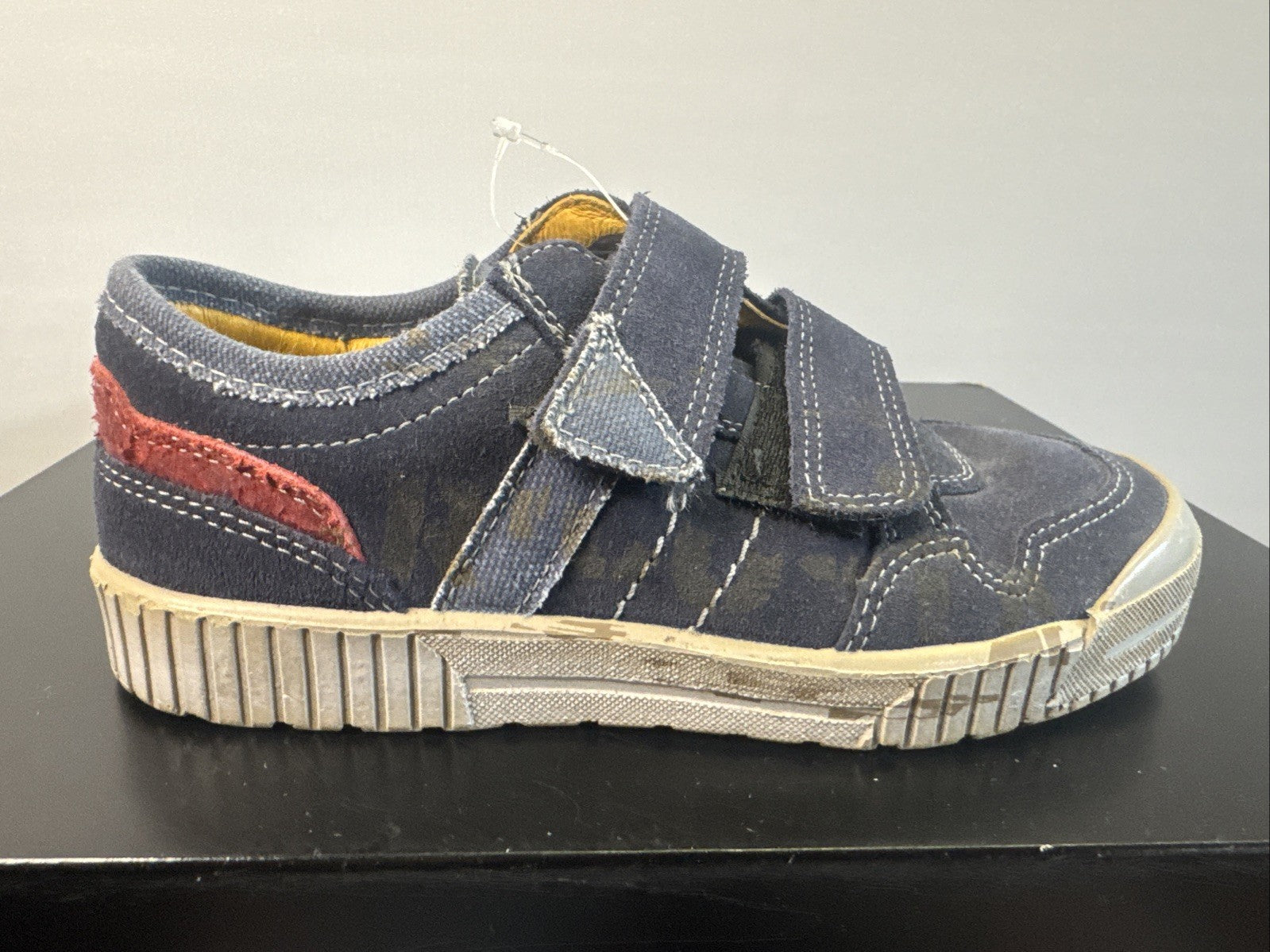 Ricosta Kinder Sneaker Gr. 31 Leder Klettverschluss 