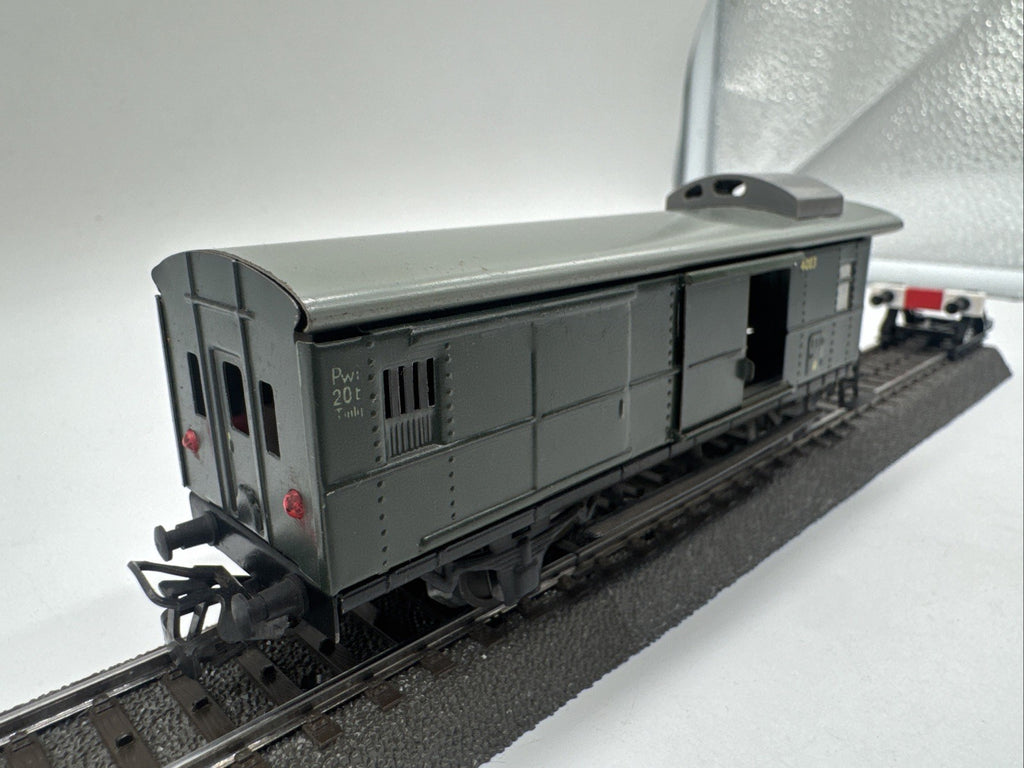 Märklin H0 4003/6 Gepäckwagen Top Modellbahn Klassiker Beleuchtet #655
