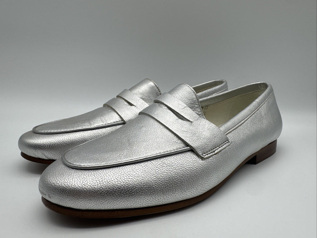 Post Xchange Halbschuh Gr. 37 Damen Silber 