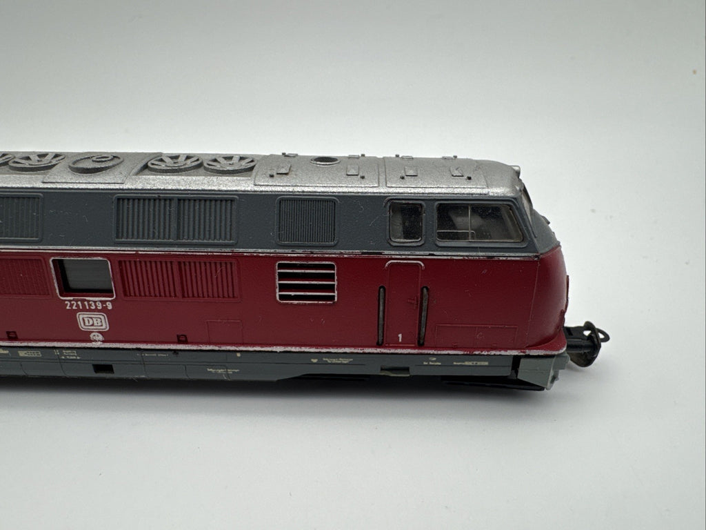 Spur TT, Diesellok der DB 221 139-9 In OVP