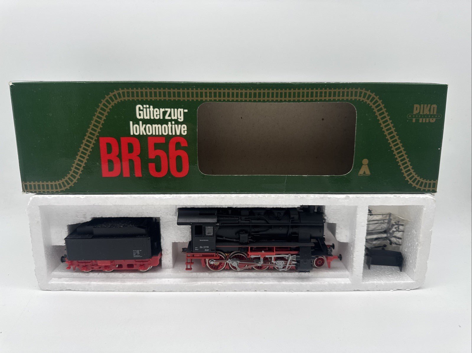Piko H0 190 001 28 Dampflok BR 56 2719 DR Gleichstrom Geprüft Neu