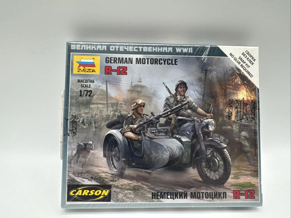 Zvezda 6142 Deutsches Motorrad R-12 - 1:72 OVP