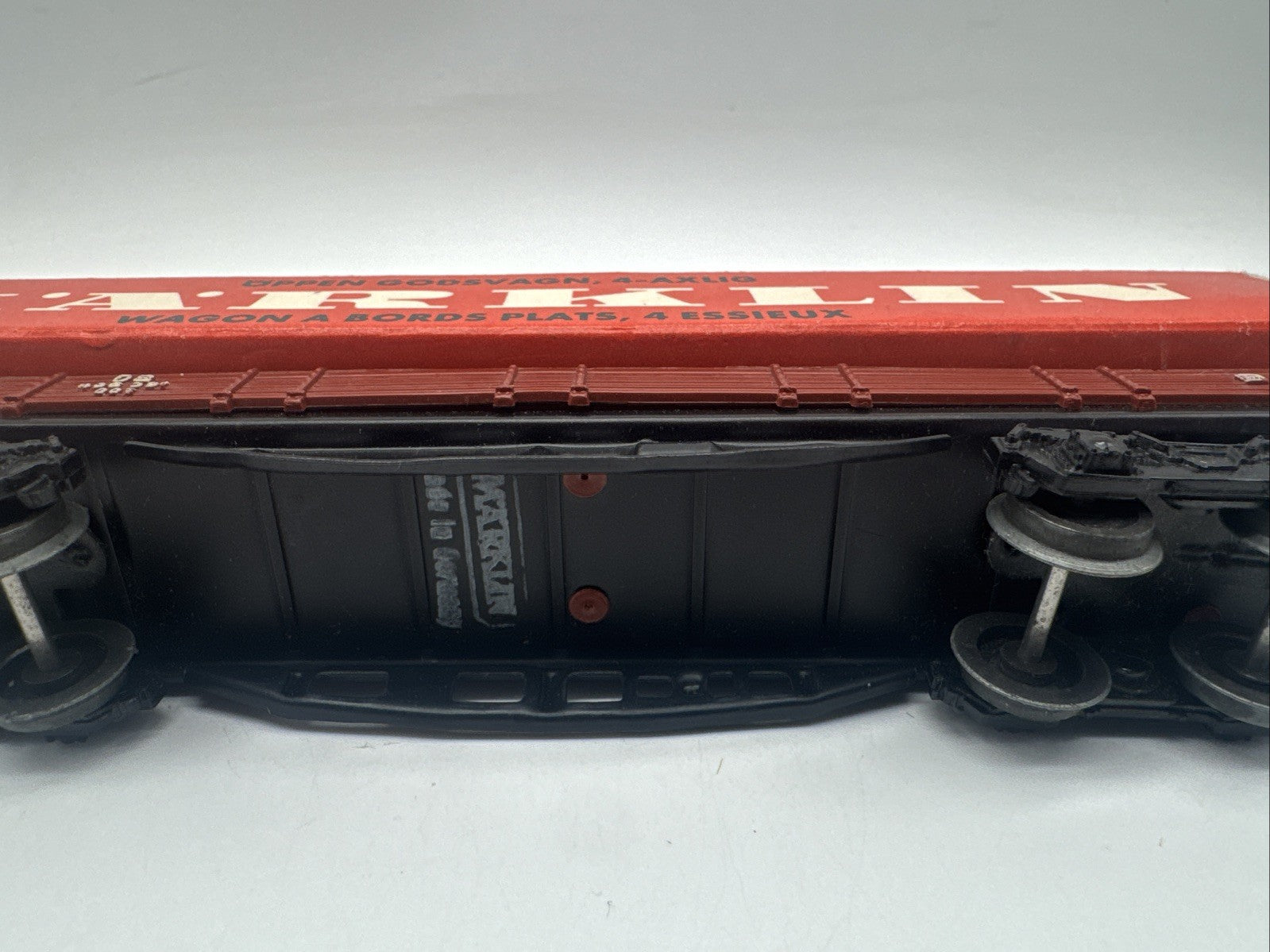 Märklin H0 4514 4-achsiger Niederbordwagen DB