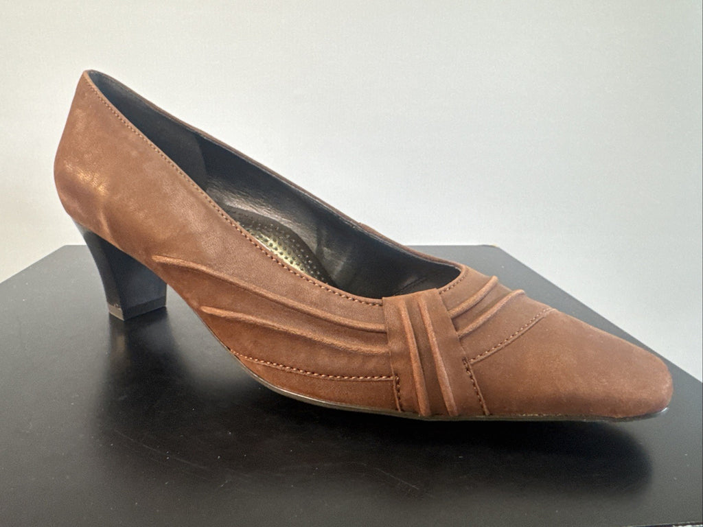 Jenny By Ara Pumps Gr. 7 Damen Leder Braun 