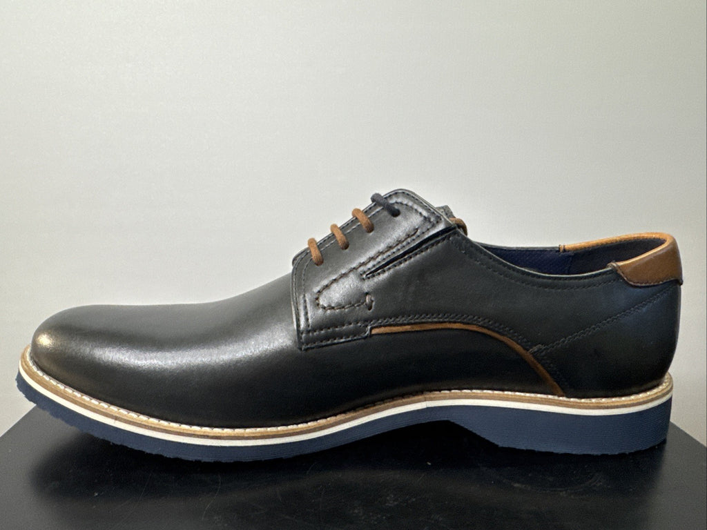 Encanio-702 Business Schuh Derby SIOUX Atlantic Gr. 48,5  Schwarz