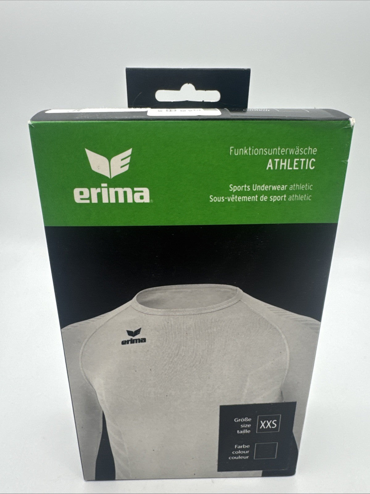Erima Funktionsunterwäsche Longsleeve Athletic schwarz Größe XXS schwarz
